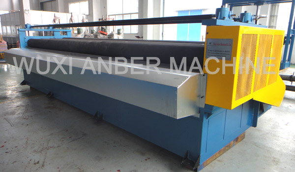 Mesh straightening machine