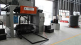 Vertical wire drawing machine