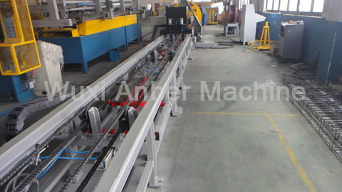 Construction reinforcing square cage welding machine