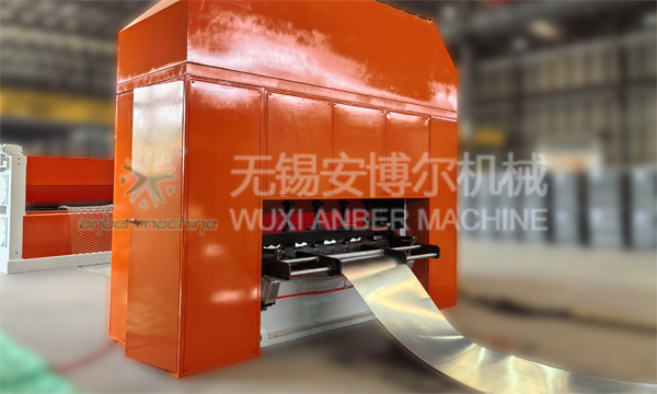 High speed facade expanded mesh making machine