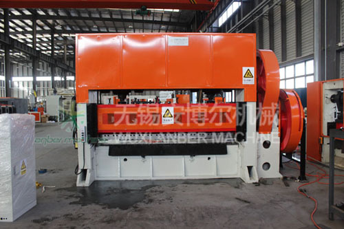 Heavy type expanded metal mesh machine