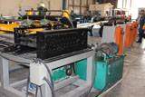 Expanded mesh production line