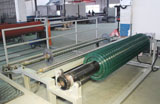 Roll mesh pvc coating line
