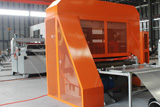 High speed expanded mesh machine