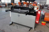 Expanded metal leveling machine