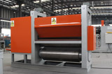 Four-roller flattening machine for steel expanded mesh