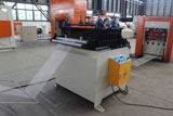 Expanded mesh levelling machine