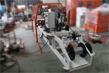 Fully automatic barbed wire machine