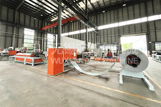 High-rib lath production line