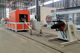 Coil mesh making machine