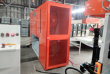 High speed expanded metal mesh machine