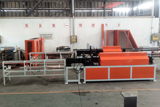Plaster stop bead production line
