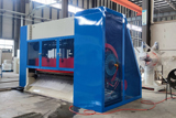 Expanded metal mesh machine