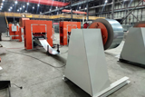 High speed expanded mesh machine