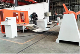 Expanded mesh machine
