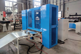 Expanded metal making machine