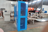 Expanded metal mesh machine