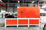 Diamond expanded mesh machine