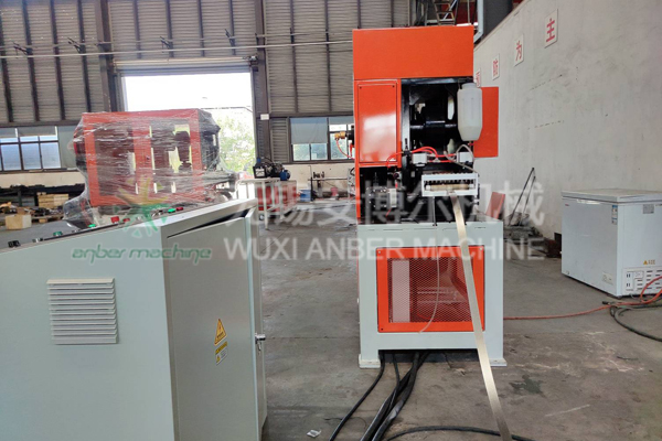 Expanded angle bead machine