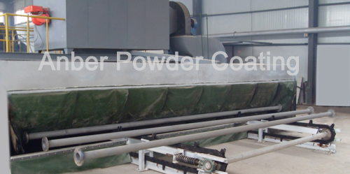 Anti-corrosion powder coating line for pipe & tube